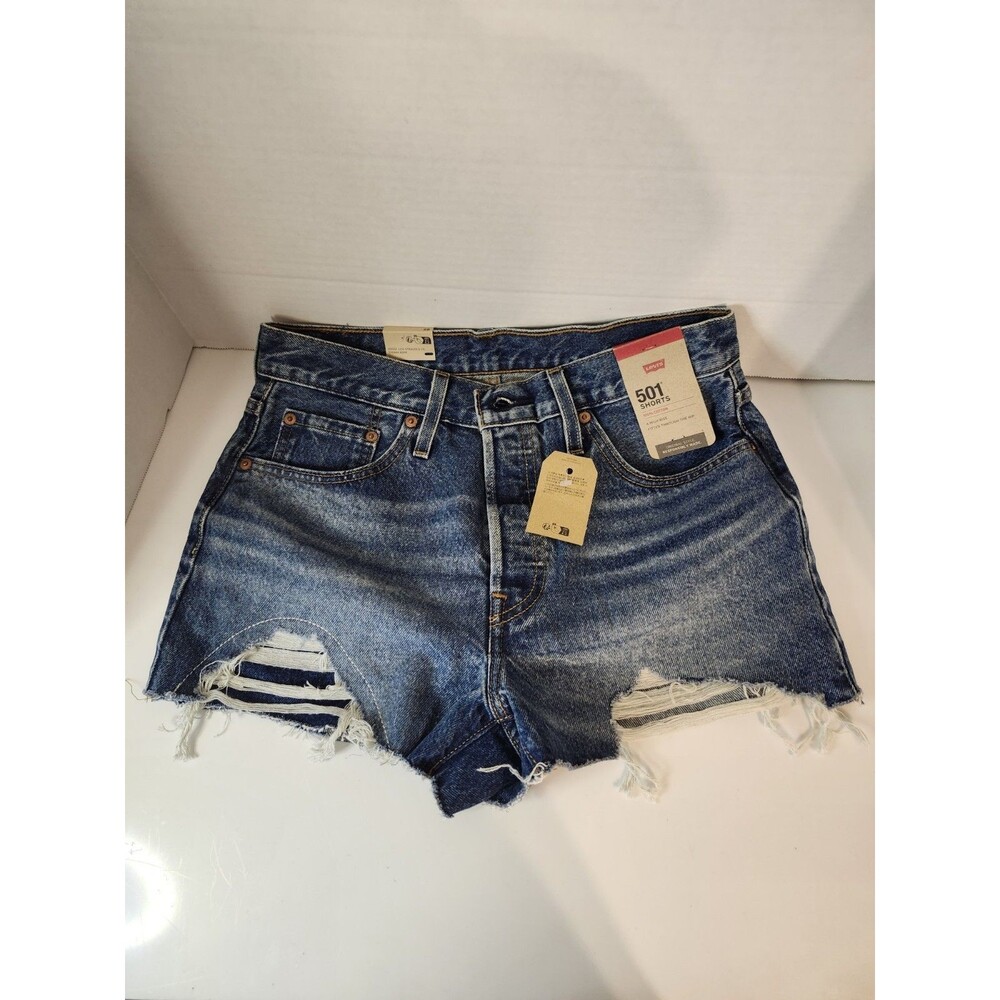 Levi 501 Button Up Shorts Size 28